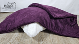 Veloursleder Dark Purple