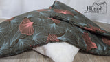 Baumwoll Hundedecke "Midnight Blossom"