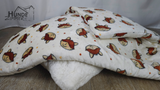 Kuschelfleece Hundedecke Fuchs