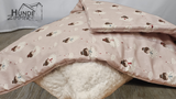 Baumwoll Hundedecke "Princess Swan"